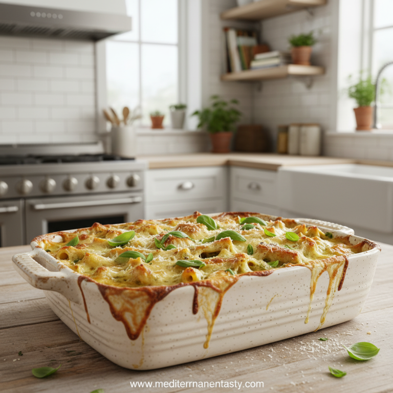creamy-pesto-chicken-pasta-bake---easy-recipe_feature