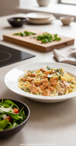 creamy-salmon-pasta-with-mixed-greens_feature