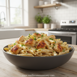 irresistible-creamy-rotisserie-chicken-pasta-recipe_feature