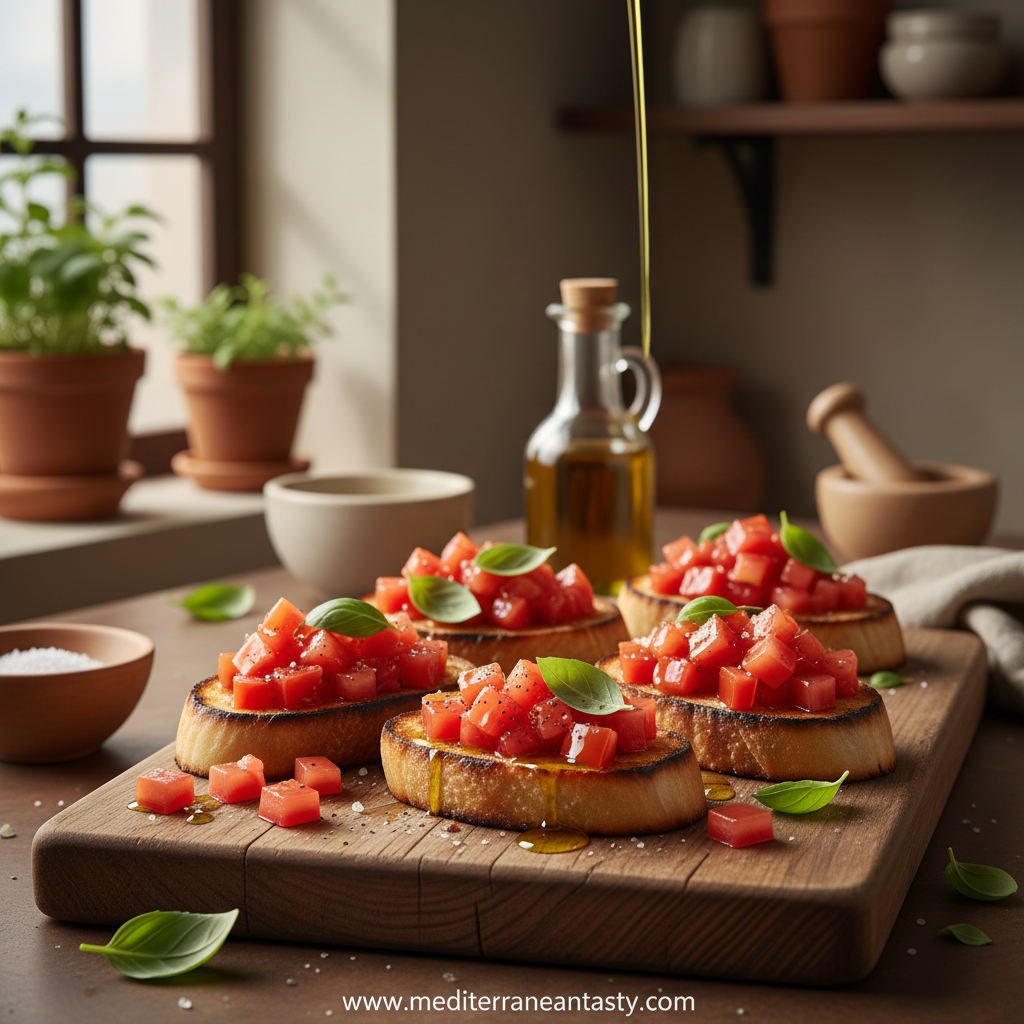 Authentic Italian Bruschetta