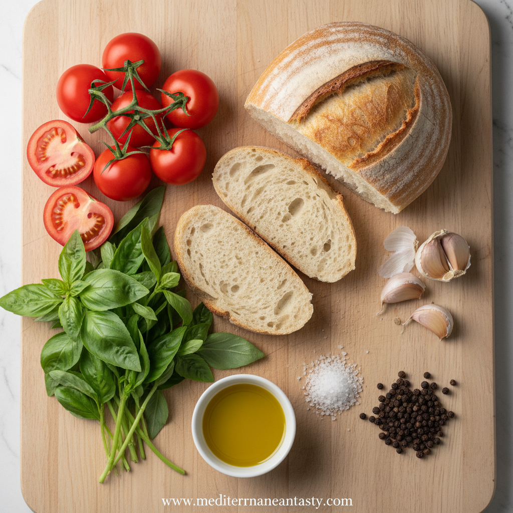 Bruschetta Ingredients