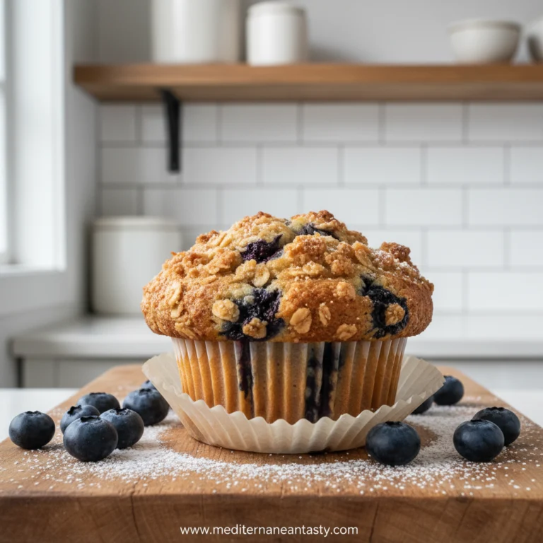 make-bakery-style-blueberry-streusel-muffins-at-home_feature
