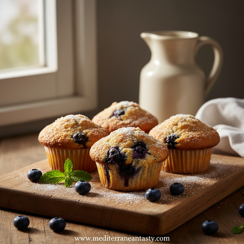 To Die For Blueberry Muffins with Crumble Topping