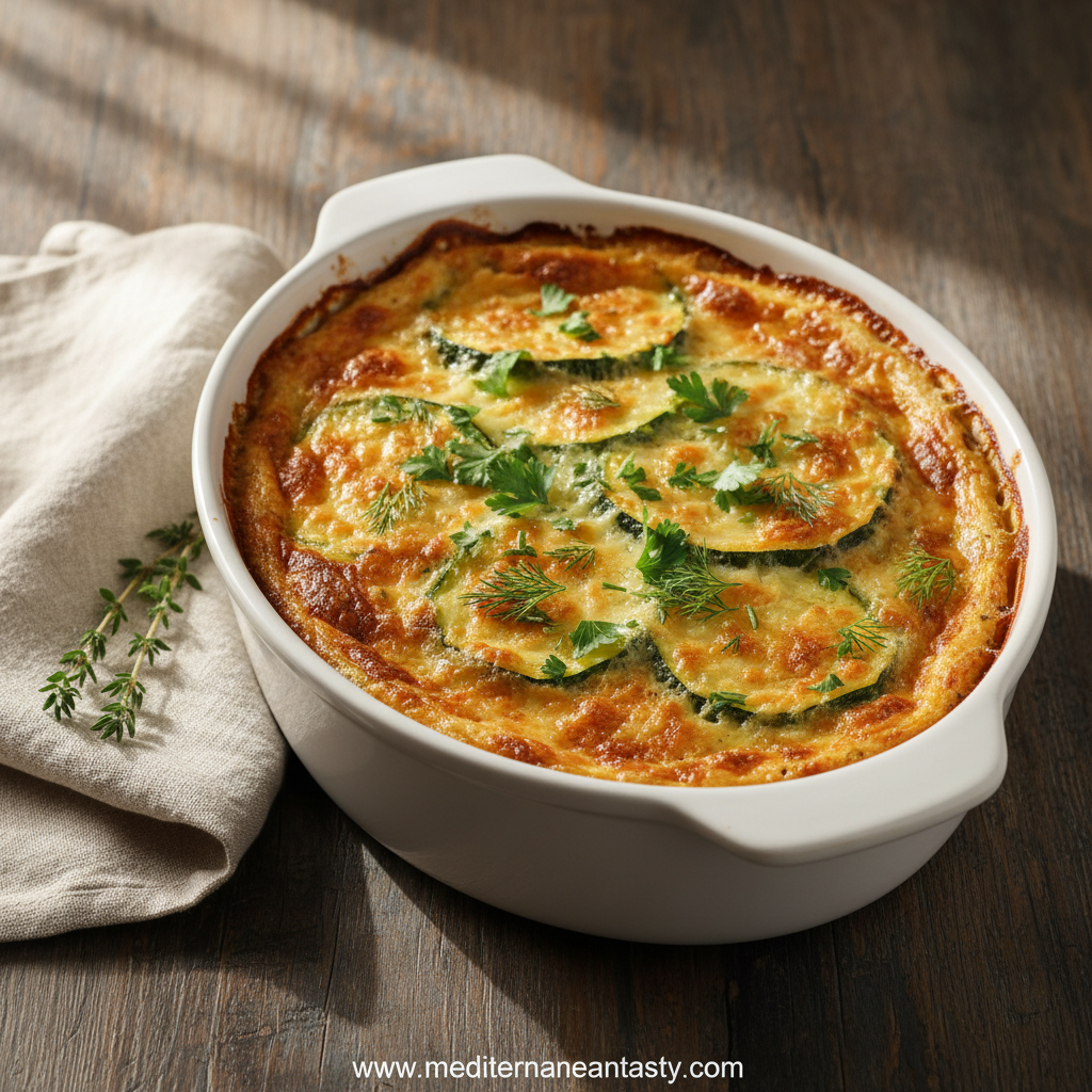 Easy Baked Zucchini Casserole Recipe